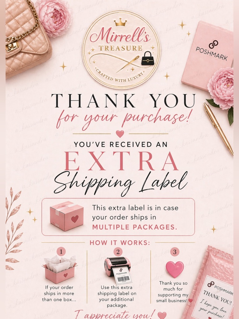 What’s this extra shipping label for?? 👀📦